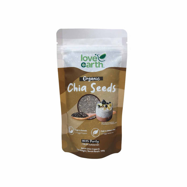 Love Earth Organic Chia Seeds 168g (highest price)