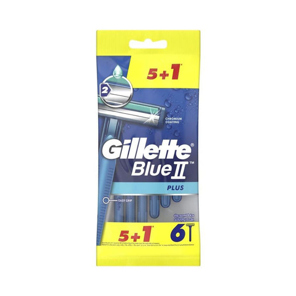 Gillette Blue II Plus Ultra Sensitive Shaver 6pcs/pack (highest price)