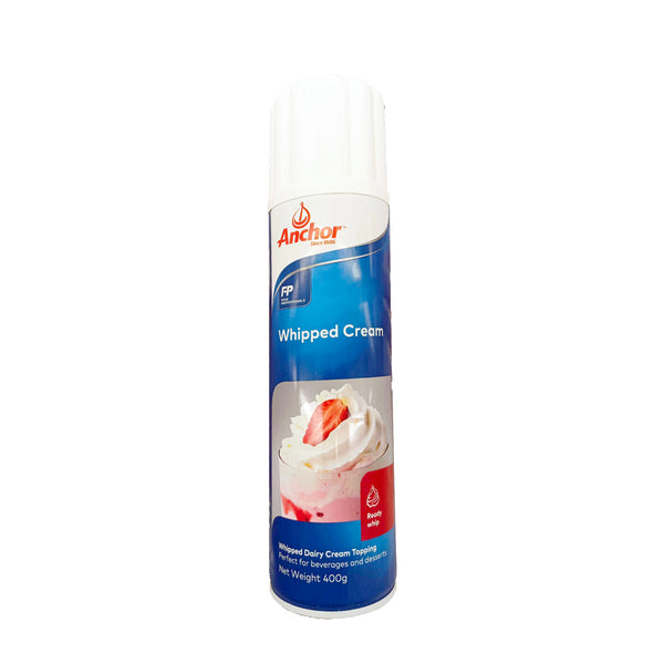 Anchor Aerosol Whipping Cream 400ml (highest price)