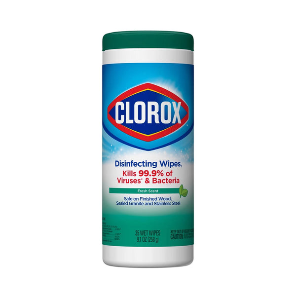 Clorox Disinfecting Wipes Fresh Scent 35pcs/pack (highest price)