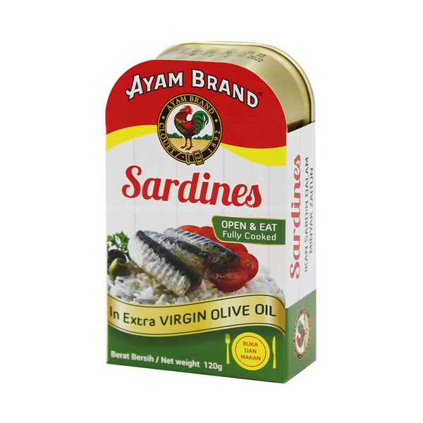 Ayam Brand Sardine Extra Virgin Olive Oil 120g (highest price)
