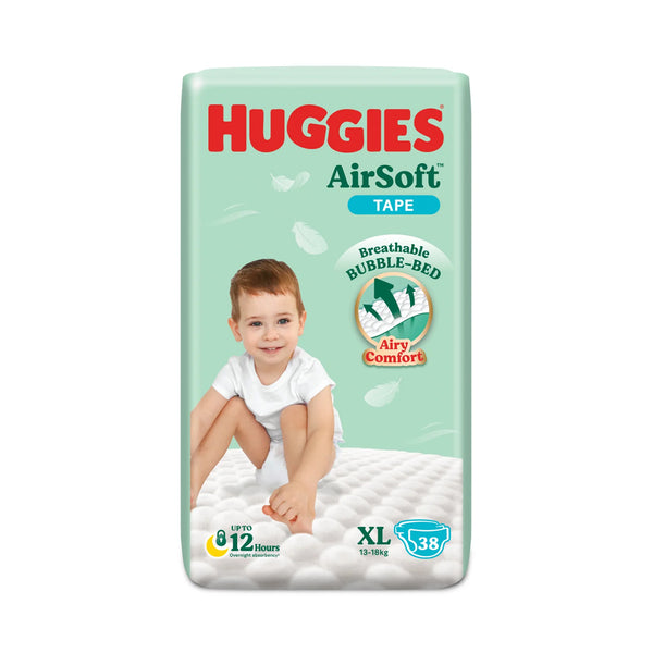 Huggies Diapers Airsoft SJP (Extra Large) 38sheets (highest price)