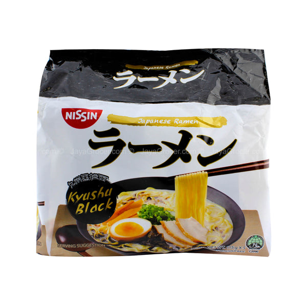Nissin Kyushu Black Japan Ramen Instant Noodle 106g x 5 (highest price)