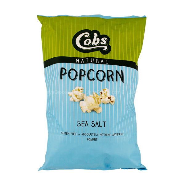 Cobs Popcorn Natural Sea Salt 80g (highest price)