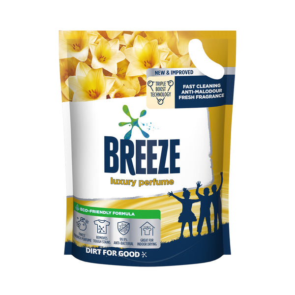 Breeze Detergent Luxury Perfume Refill Pack 1.5kg (highest price)
