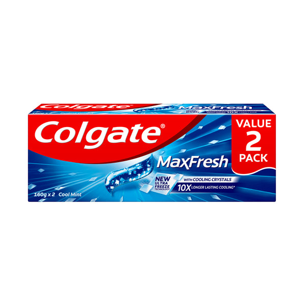 Colgate Max Fresh Cool Mint Toothpaste 160g x 2 (highest price)