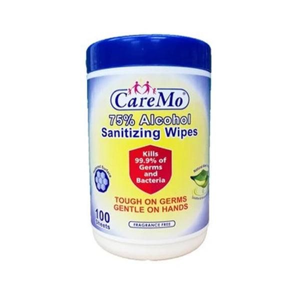 Caremo Alcohol Sanitizer Wipes 100pcs/pack