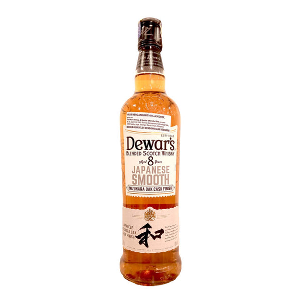 Dewars Japanese Smooth Mizunara Cask 8 Years Whisky 750ml