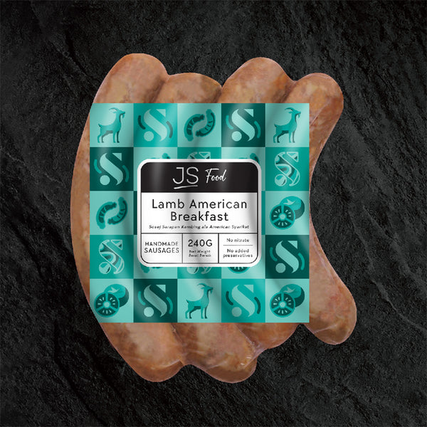 JS Meats American Lamb Breakfast Sausage 4pcs/pack