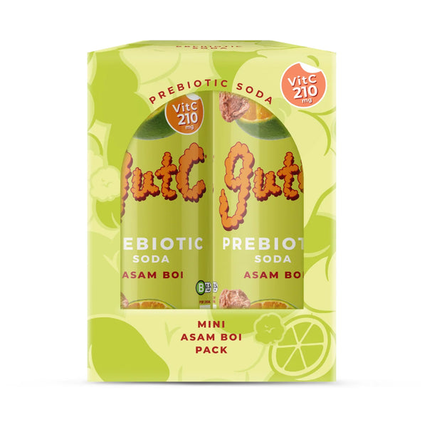 Gutc Prebiotic Soda Assam Boi 250ml x 4