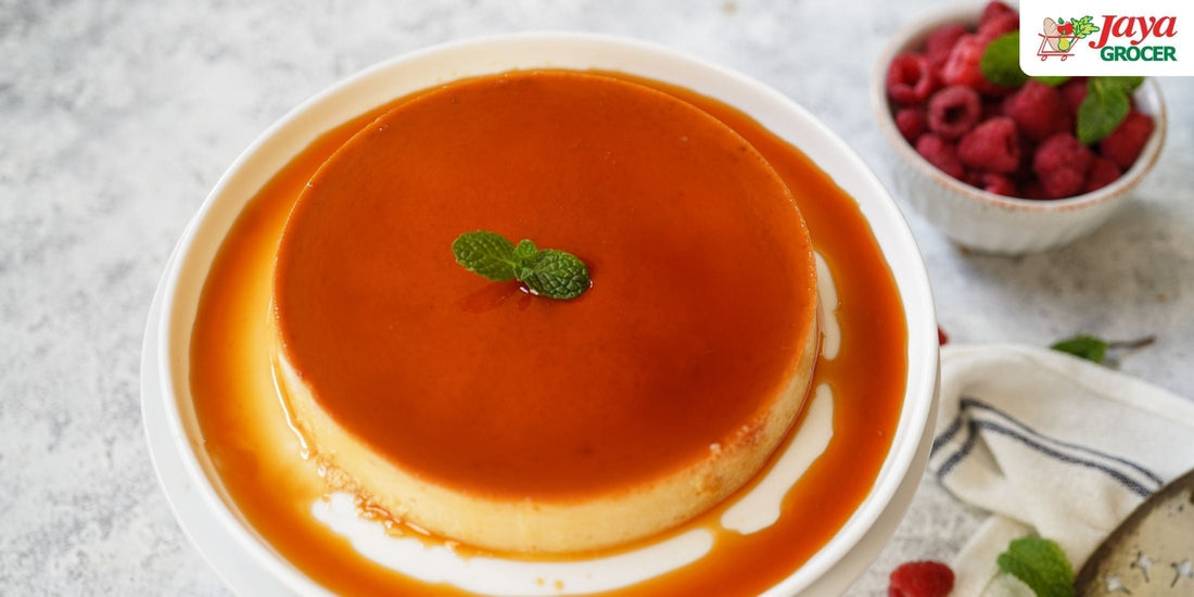 Viral Caramel Pudding Recipe Inspired by Khairul Aming for Ramadhan & Raya