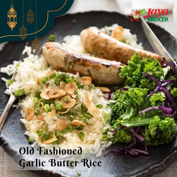 Old Fashioned Garlic Butter Rice