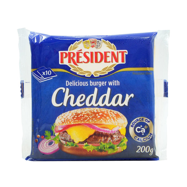 President Hamburger Sliced Cheese 200g (highest price)