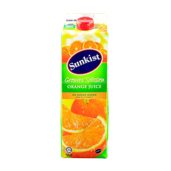 Sunkist Growers Selection 100% Orange No Sugar 1L