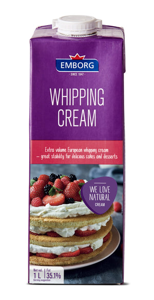 Emborg UHT Whipping Cream 1L