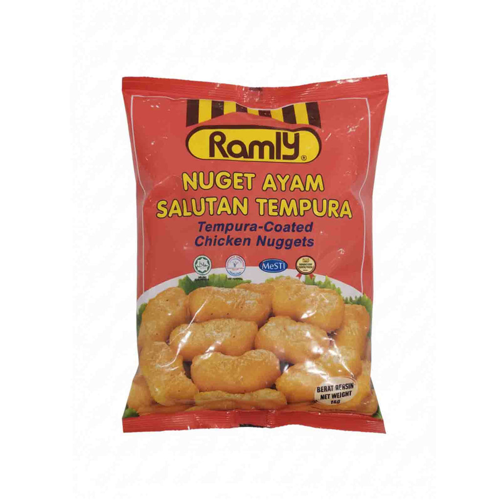 Ramly Tempura Coated Chicken Nuggets 1kg