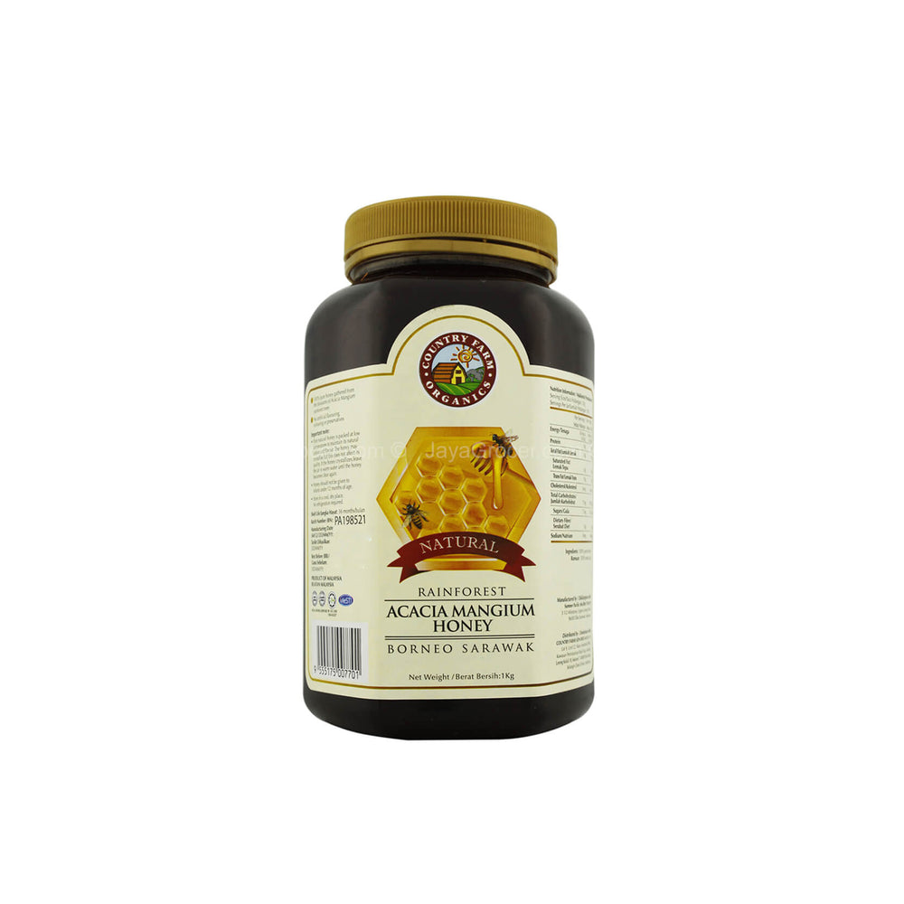 Country Farm Natural Rainforest Acacia Honey 1kg