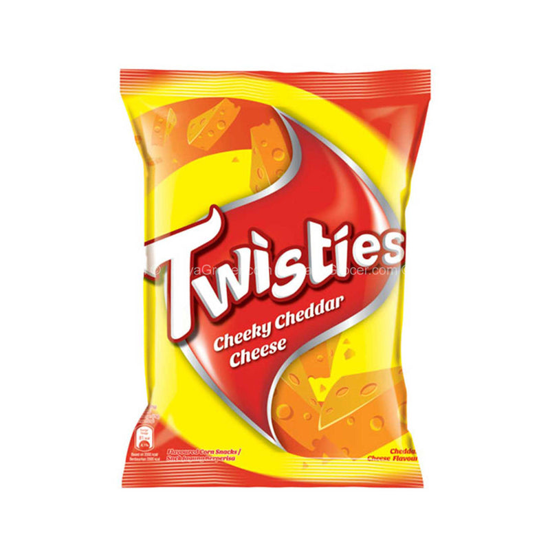 Twisties Cheeky Cheddar Cheese Corn Snack 60g