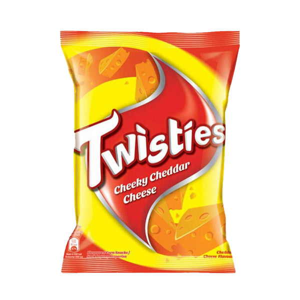 Twisties Cheeky Cheddar Cheese Corn Snack 60g (highest price)
