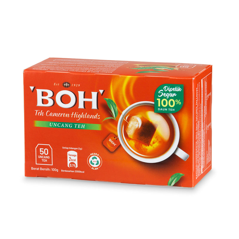 Boh Double Chamber Teabags 50pcs/pack