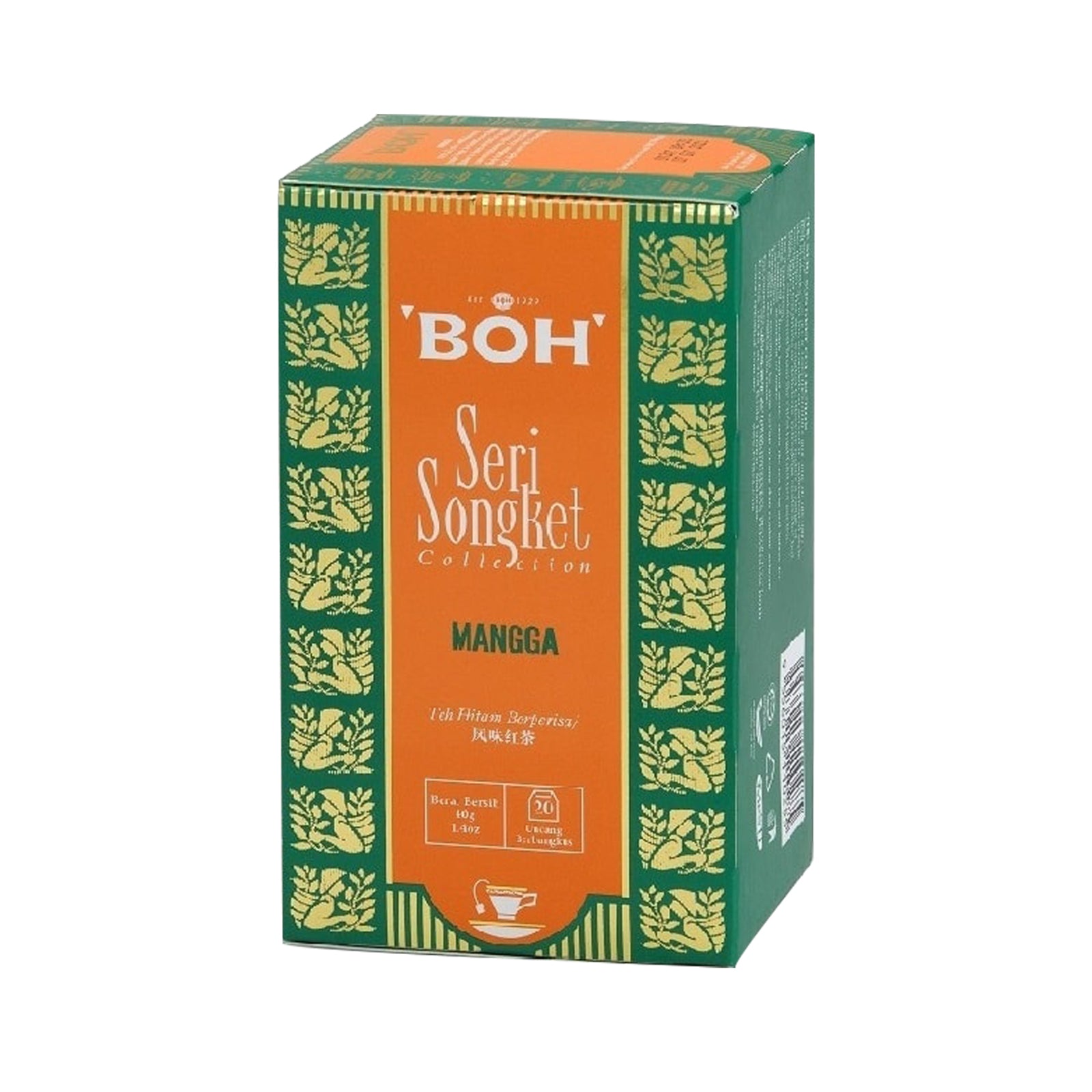 Boh Seri Songket Mango Flavoured Tea 40g