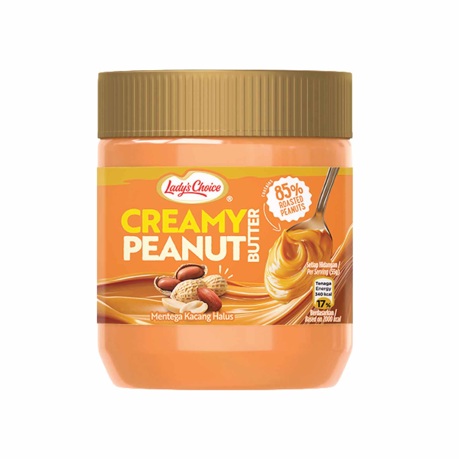 Ladys Choice Peanut Butter Spread 340g