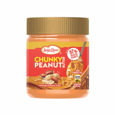 Ladys Choice Chunky Peanut Butter Spread 340g