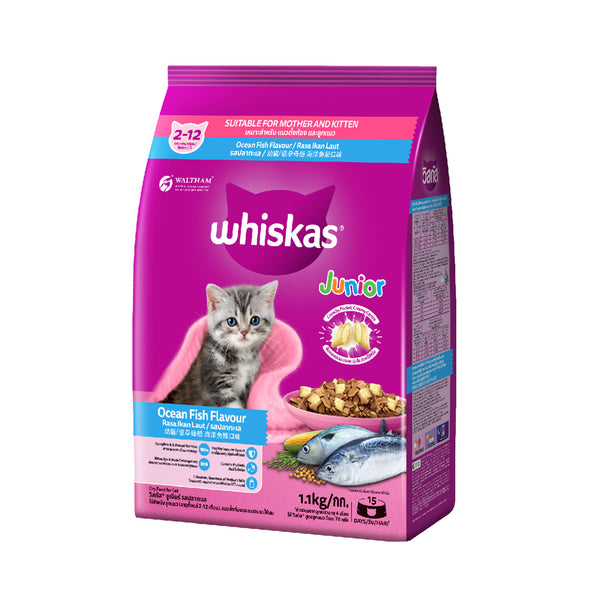 Whiskas Kitten Ocean Fish Dry Cat Food 1.1kg (highest price)