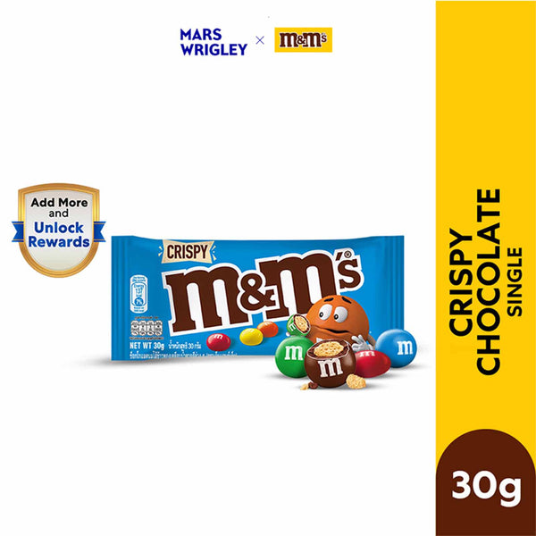 M&M's Crispy Chocolate Candies 30g (highest price)
