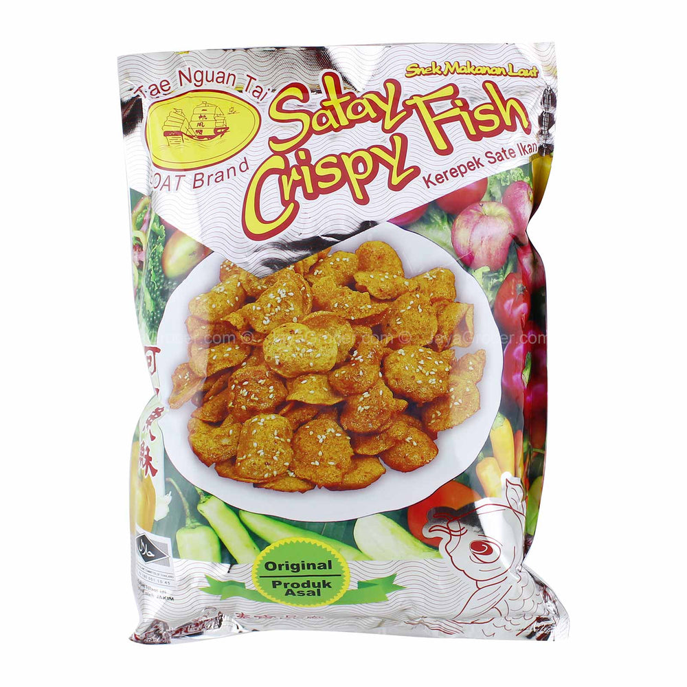 Fly Boat Satay Fish Chips 300g