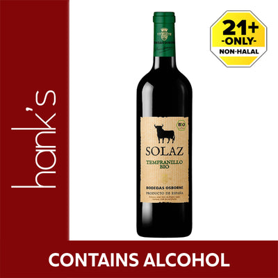 Osborn Solaz Tempranillo Bio Red Wine 750ml