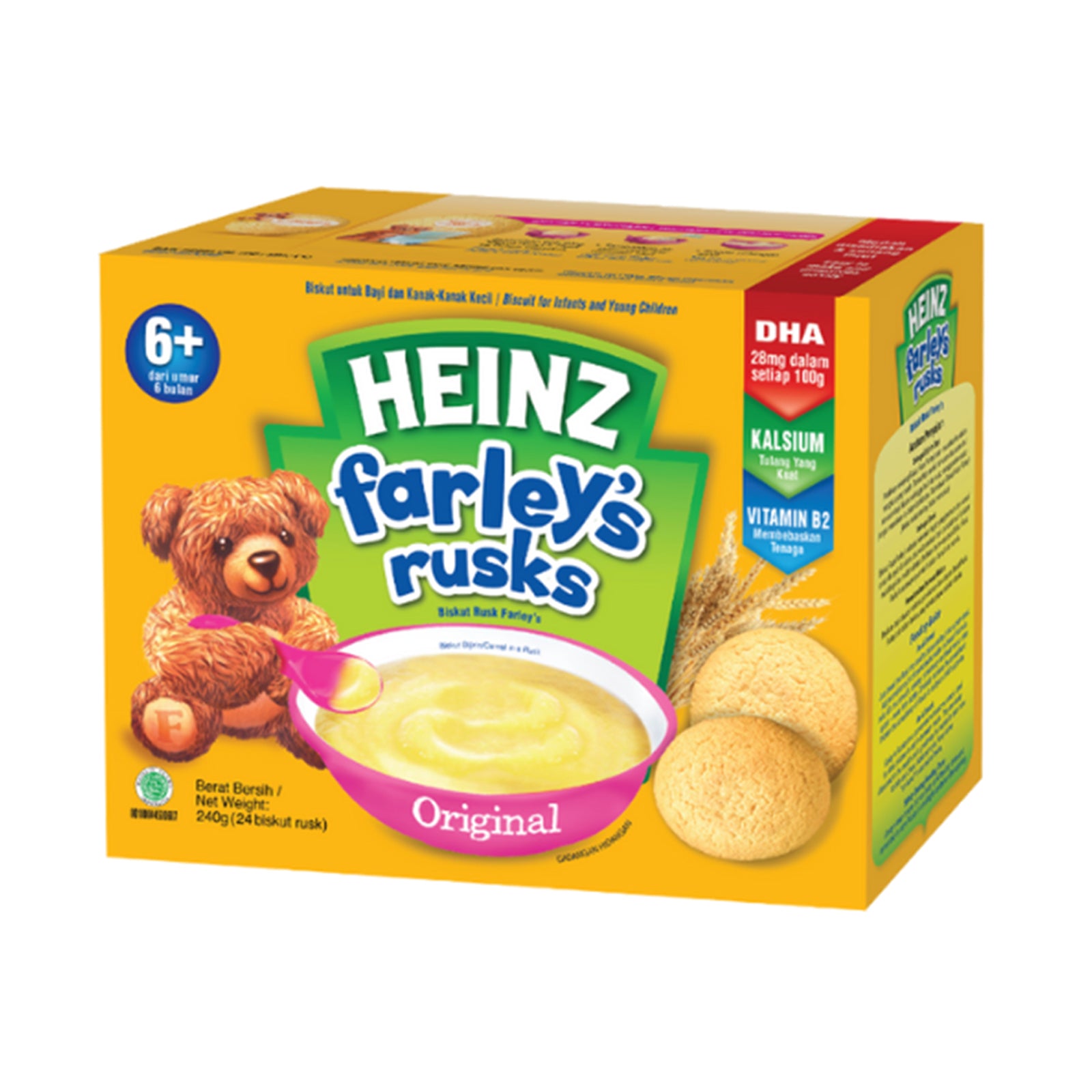 Heinz Farley’s Cereal in A Rusk Original Flavour 240g