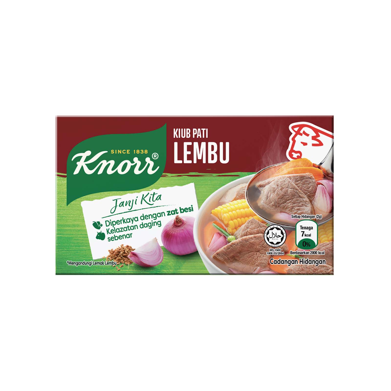 Knorr Beef Stock Cube 60g
