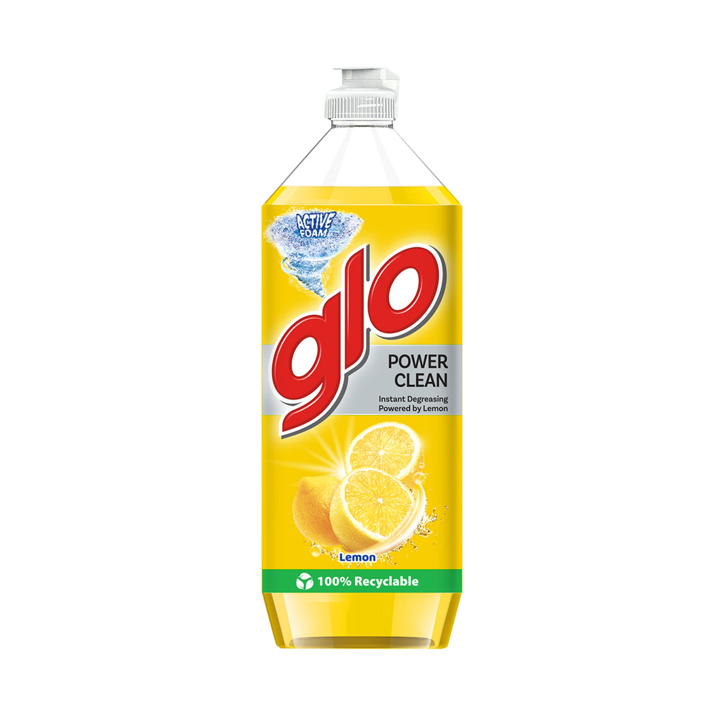 Glo Lemon Dishwashing Liquid 800ml