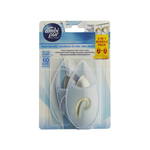 Ambi Pur Small Space Freshener Fresh Laundry 4.5ml x 2 (highest price)