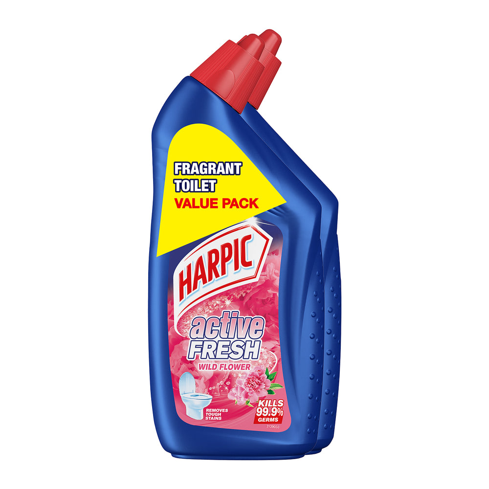 Harpic Toilet Bowl Cleaner Liquid Wild Flower 500ml