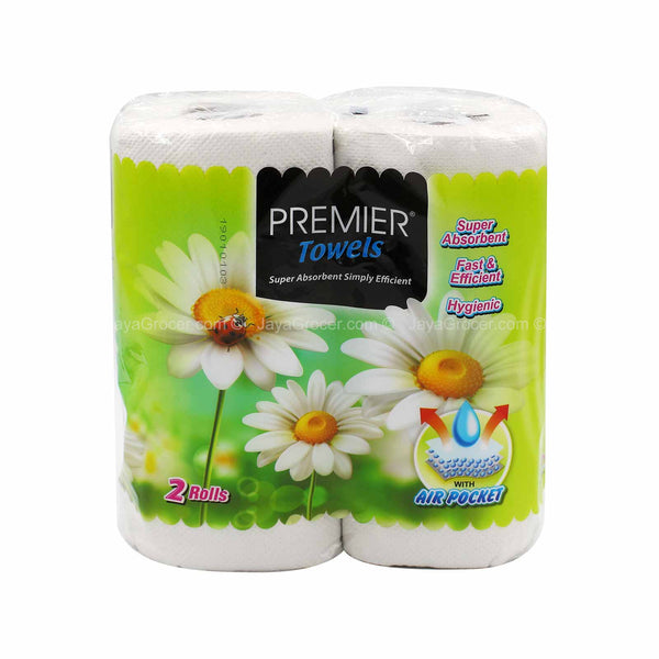 Premier Disposable Household Towels 60pcs x 2 (highest price)