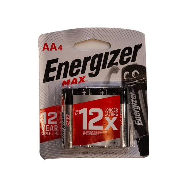Energizer AA Battery E91-BP4 4pcs/pack (highest price)