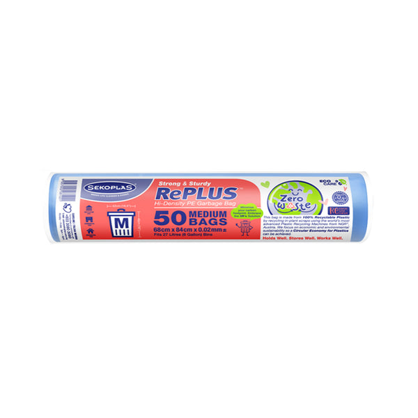 Sekoplas Replus Garbage Roll (Medium) 68 x 84cm x 50pcs/pack (highest price)