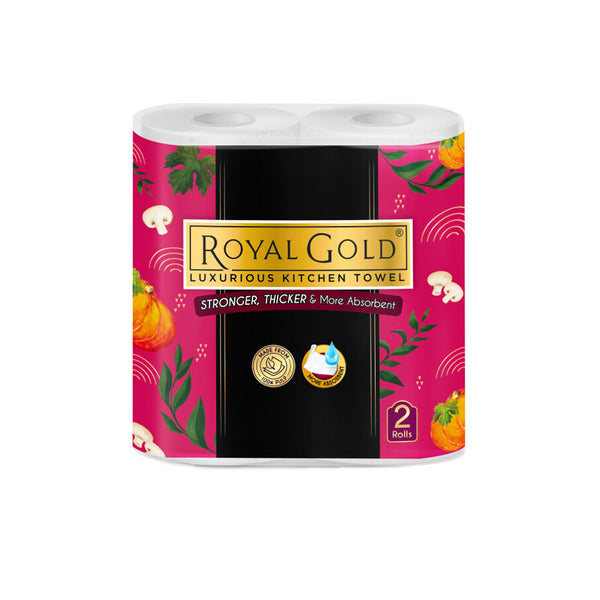 Royal Gold Luxurious Kitchen Towel 55pcs x 2rolls (highest price)