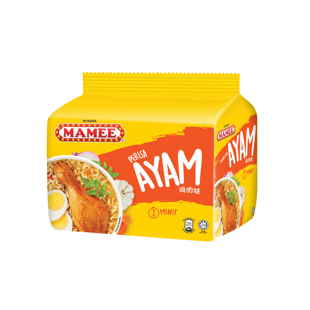 Mamee Premium Instant Noodle Chicken 75g x 5