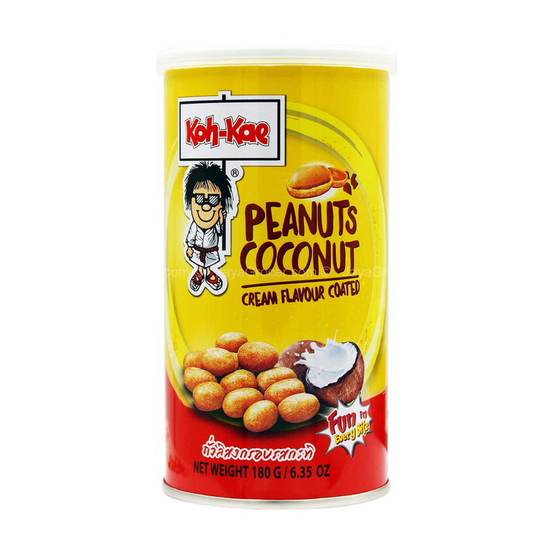Koh-Kae Coconut Cream Flavour Coated Peanuts 180g