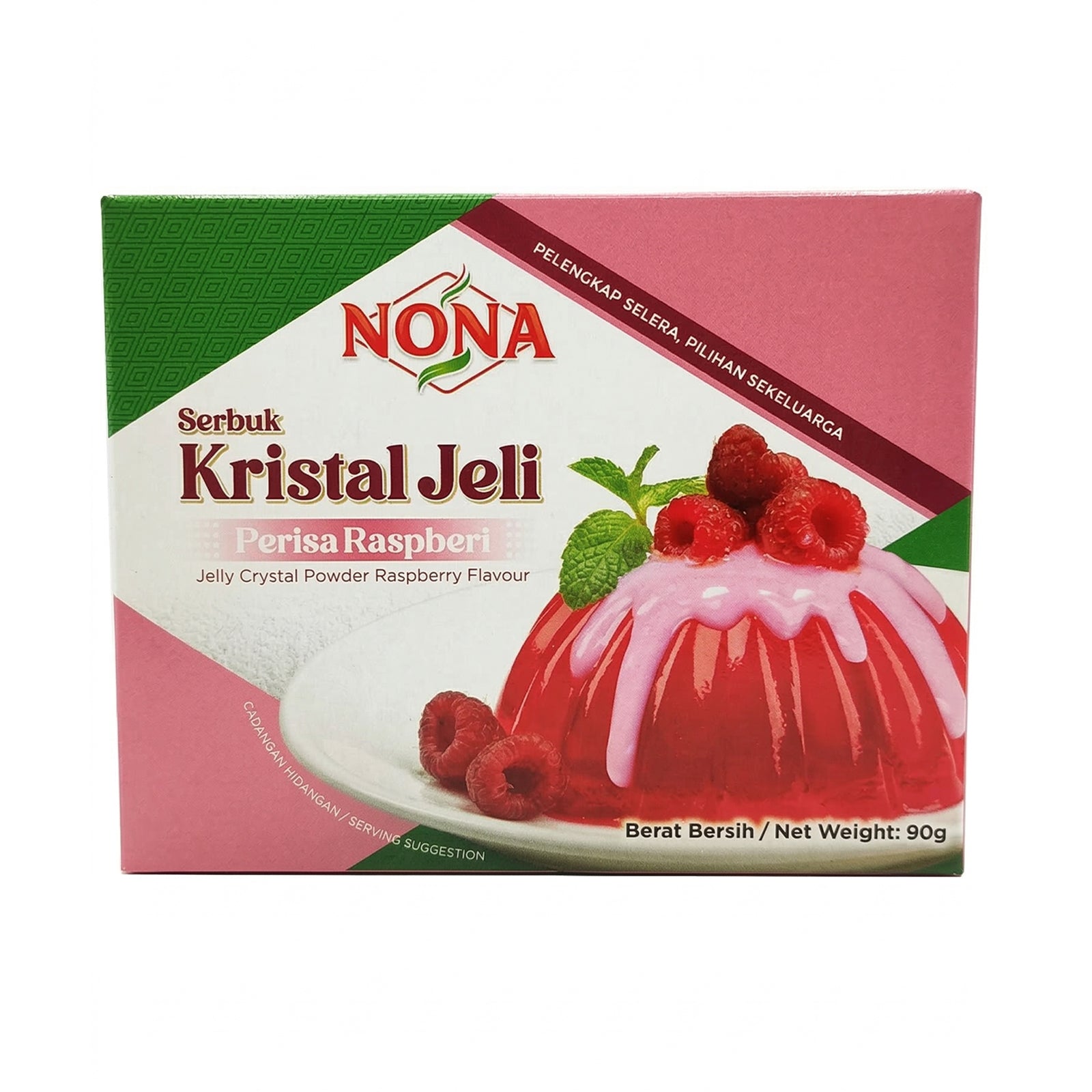 Nona Raspberry Crystal Jelly 90g