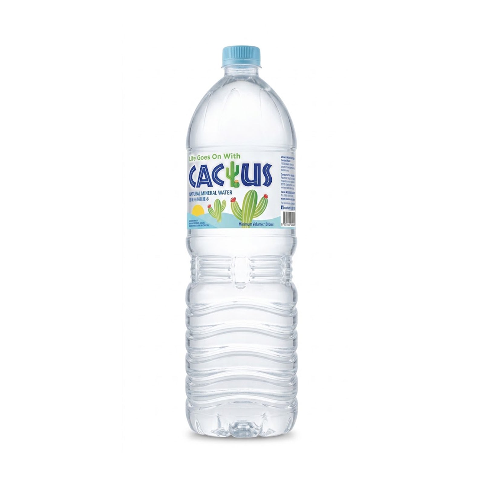 Cactus Mineral Water 1.5L