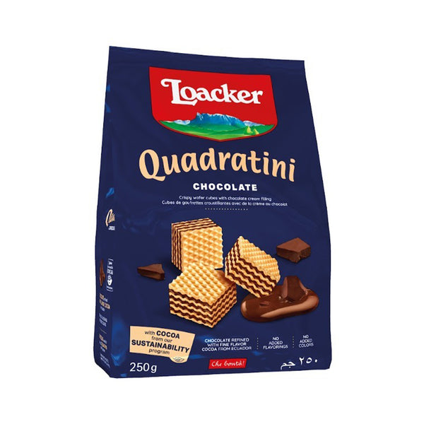 Loacker Quadratini Chocolate Biscuit 250g (highest price)