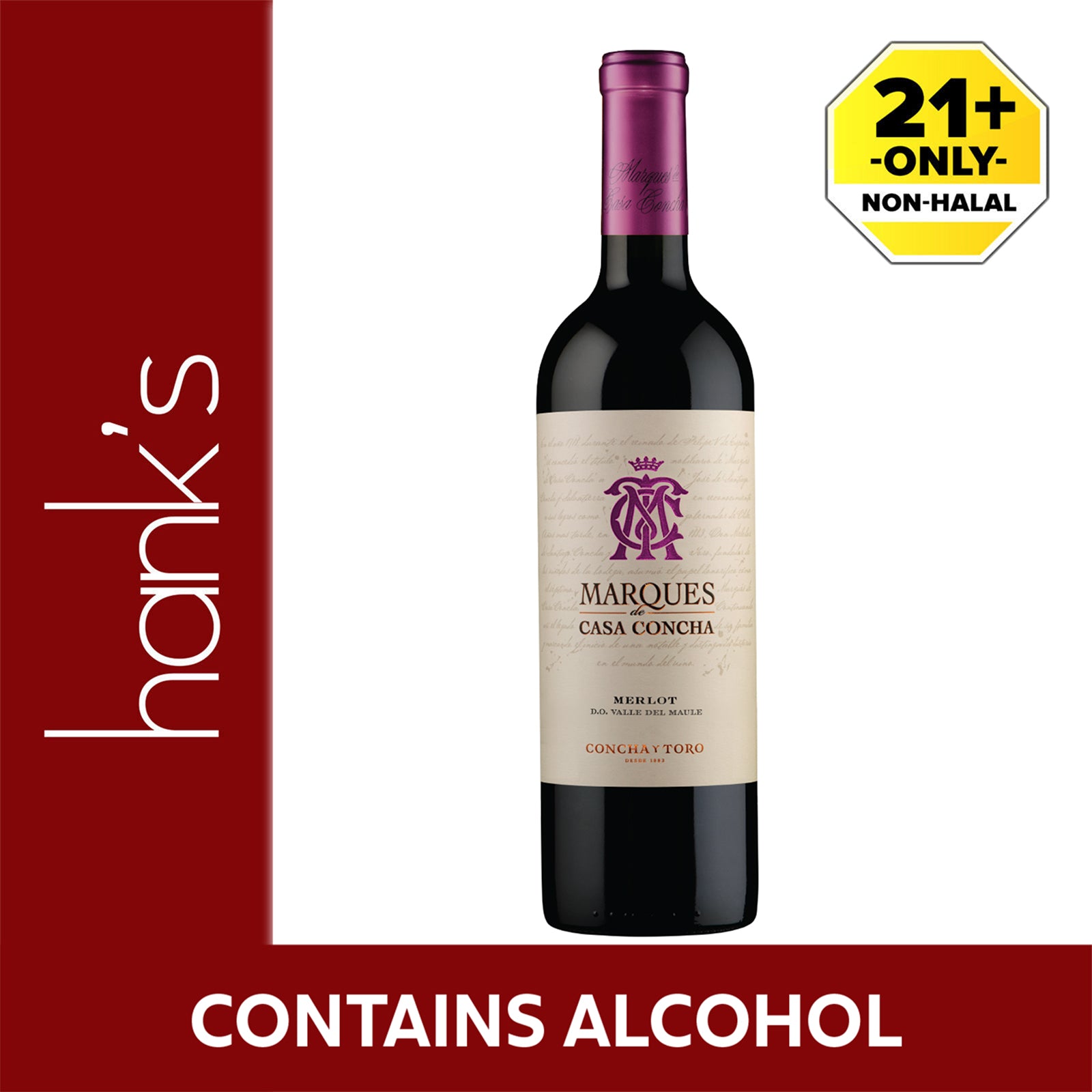 Marques Casa Concha Merlot 750ml