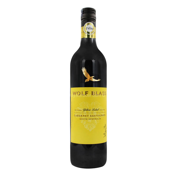 Wolfblass Yellow Label Cabernet Sauvignon Wine 750ml (highest price)