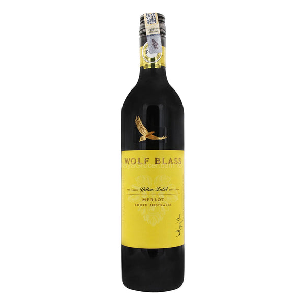 Wolf Blass Yellow Label Merlot Wine 750ml (highest price)