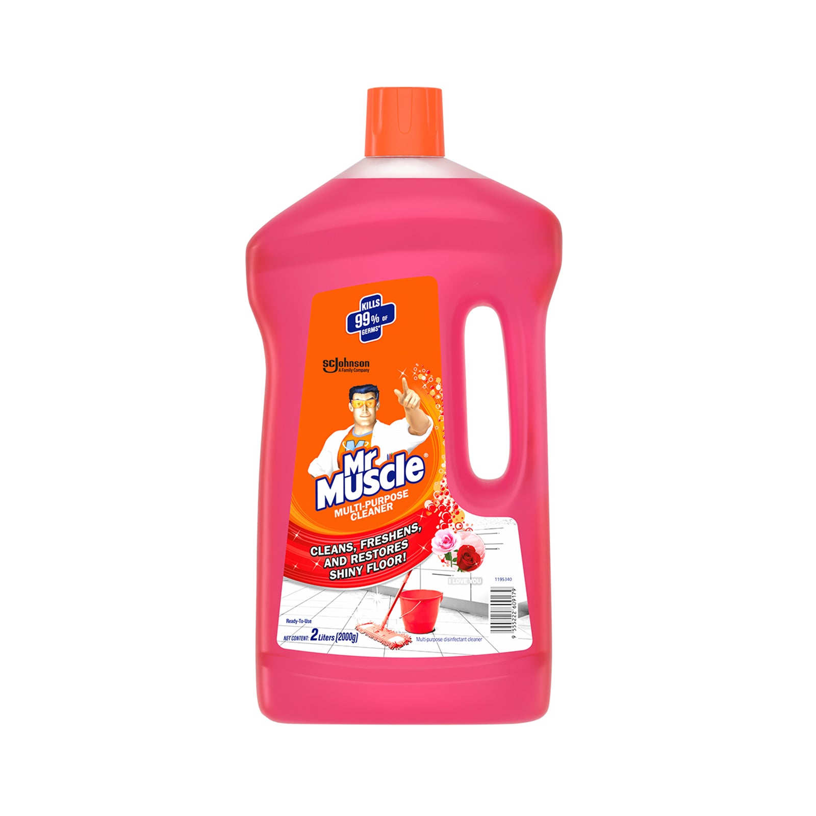 Multi-Purpose Cleaner I Love You 2L