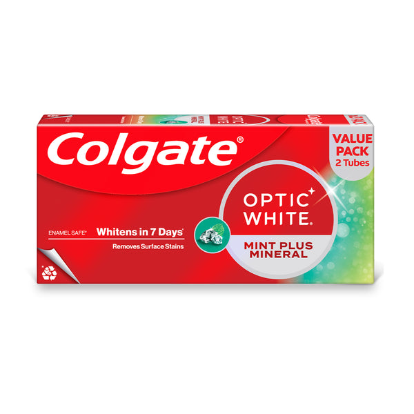 Colgate Optic White Sparkling Mint Toothpaste 100g x 2 (highest price)